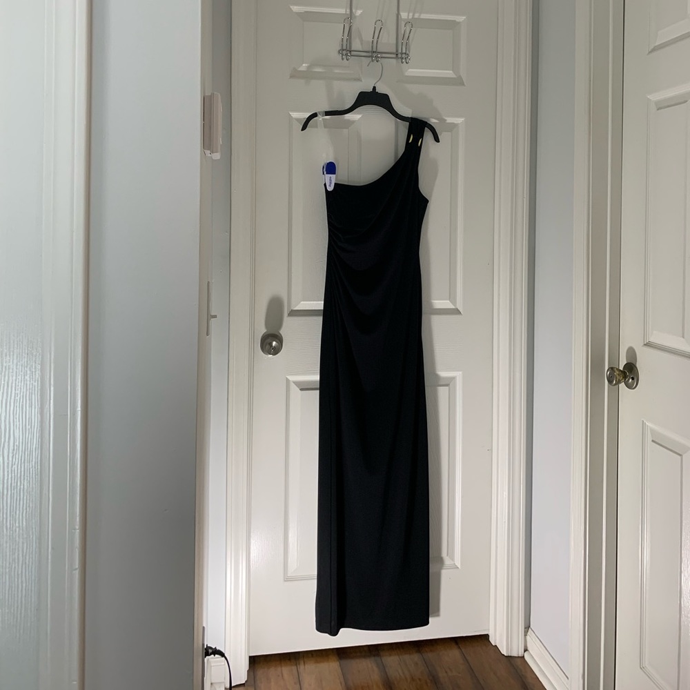 Formal long black dress